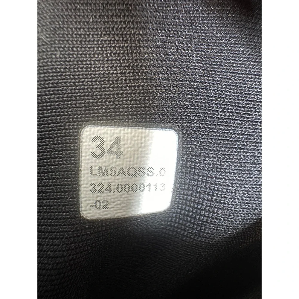 Lululemon ABCPant Slim Black Mens 34X31 LM5AQSS 5 Pocket Trousers